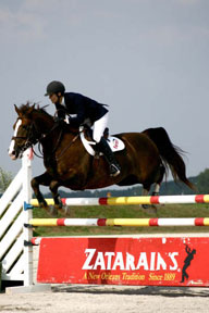 grand prix jumping at Amen Corner